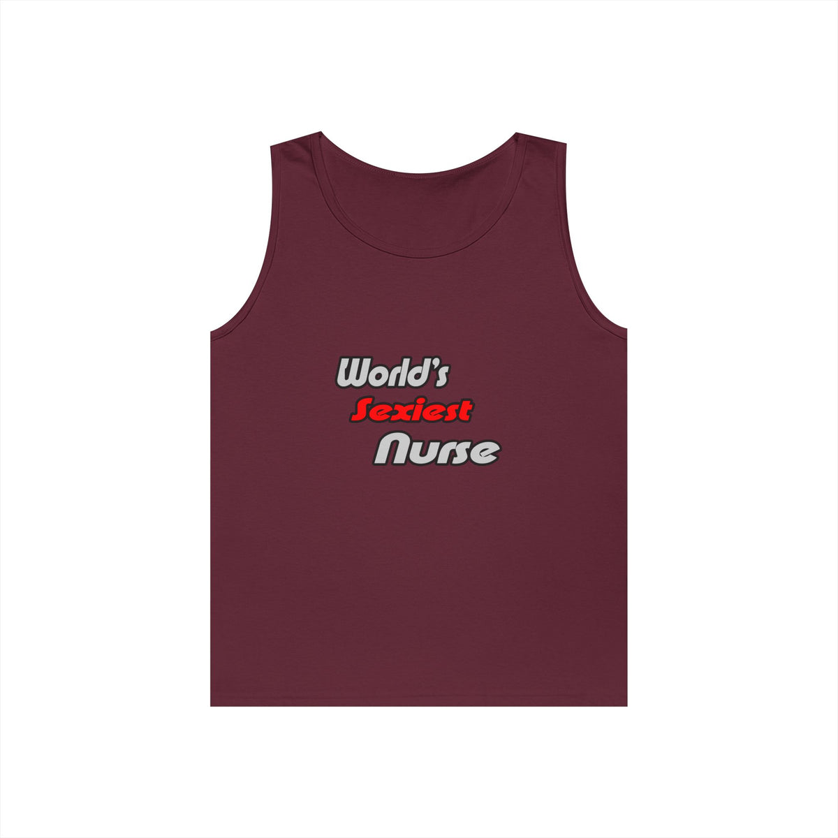 World's Sexiest Nurse - Unisex Heavy Cotton Tank Top