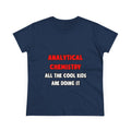 Funny Analytical Chemist Shirts - Women's Midweight Cotton Tee