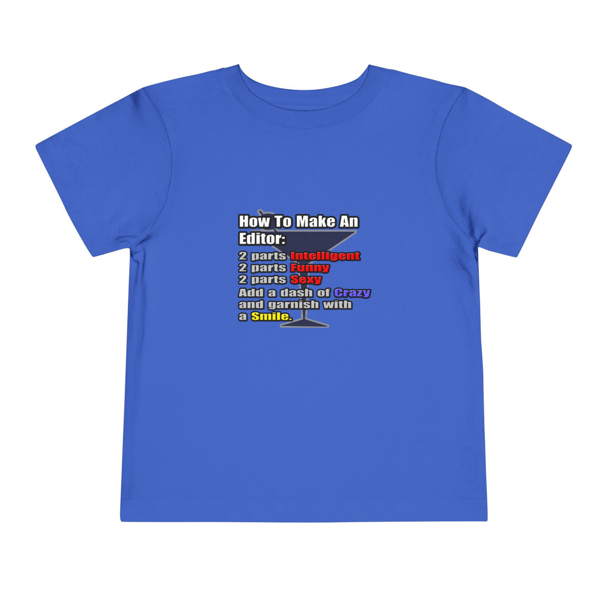 How To Make an Editor - Toddler Short Sleeve Tee