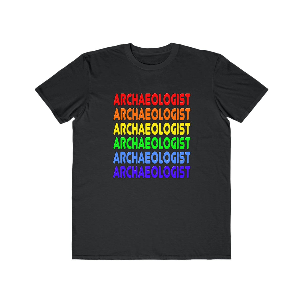 Rainbow Archaeologist - Men's Lightweight Fashion Tee