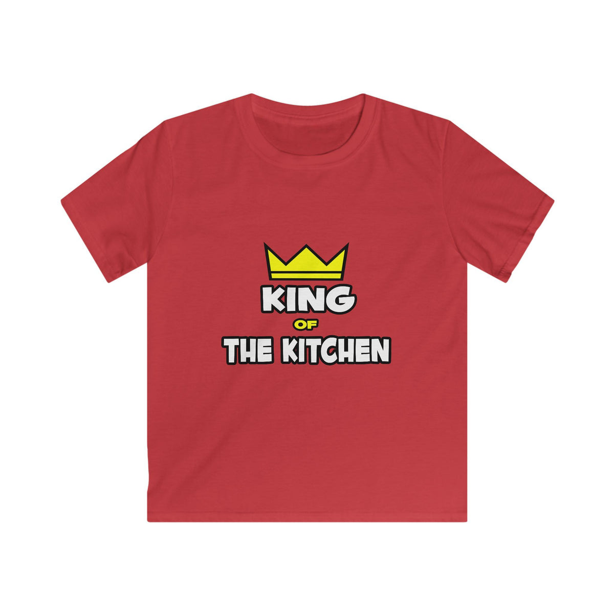 King of the Kitchen - Kids Softstyle Tee