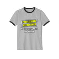 Professional Astronomer...Joke - Unisex Cotton Ringer T-Shirt