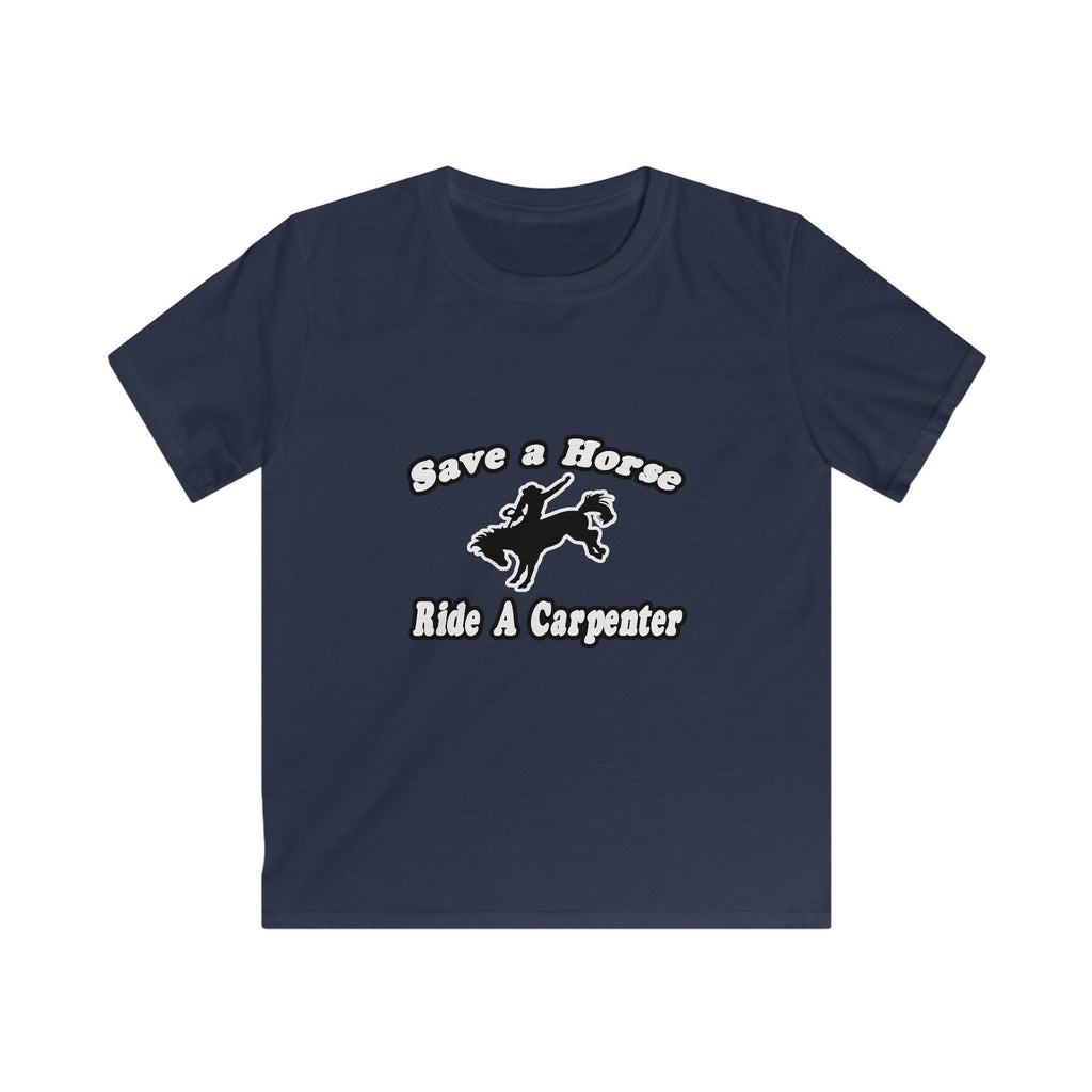 Save Horse, Ride Carpenter - Kids Softstyle Tee