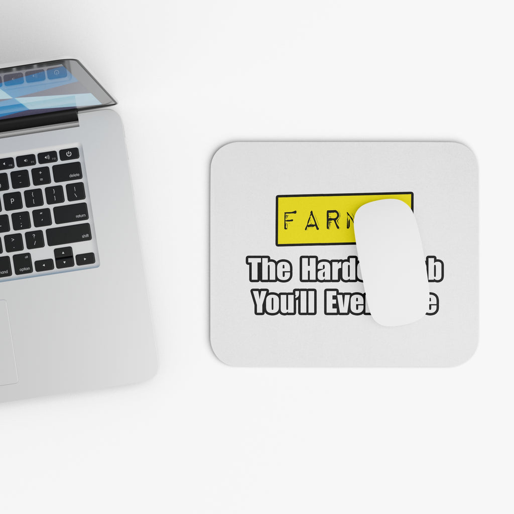 Farmer...Hardest Job You'll Ever Love - Mouse Pad (Rectangle)