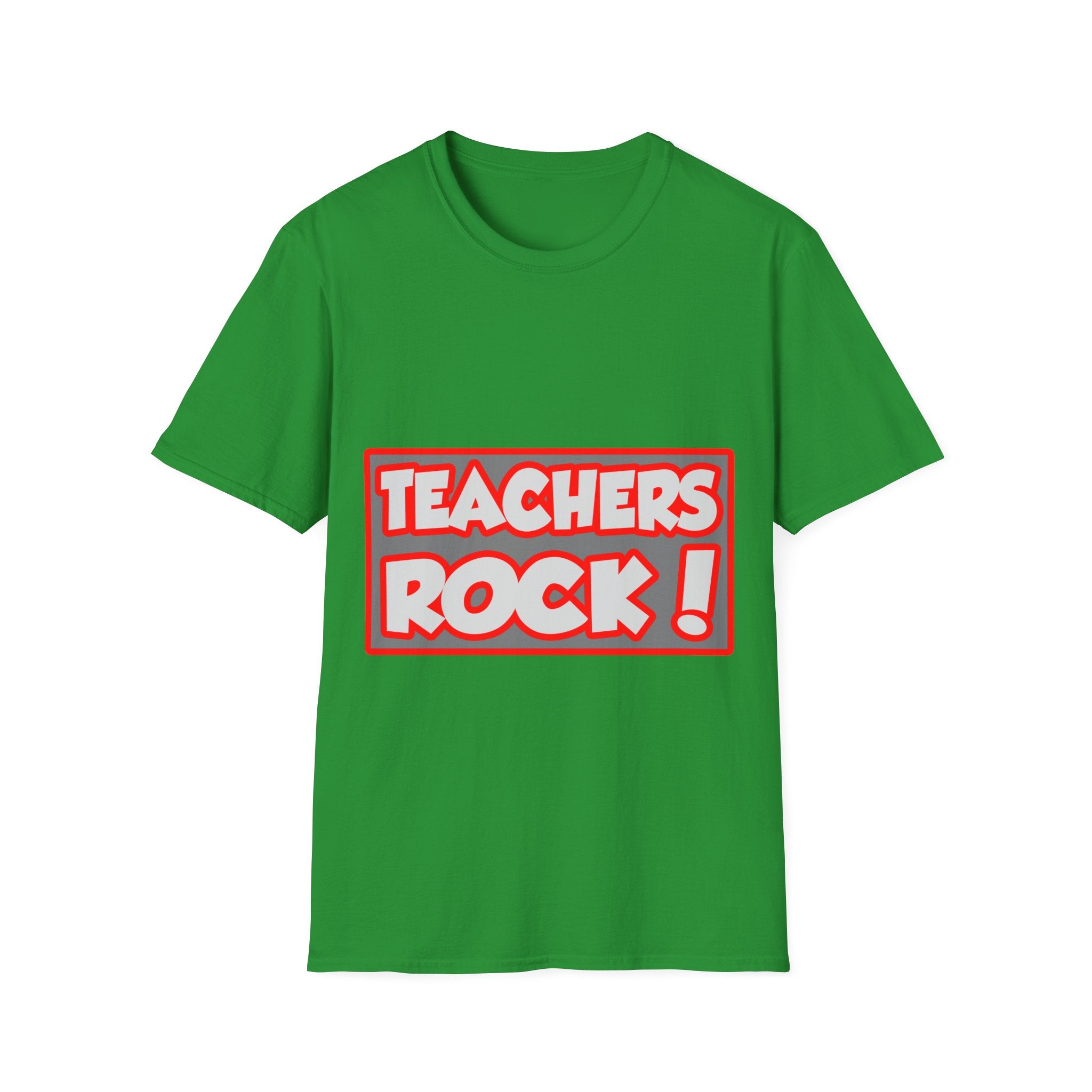 Teachers Rock! - Unisex Softstyle T-Shirt