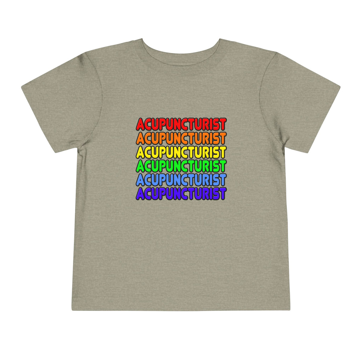 Rainbow Acupuncturist - Toddler Short Sleeve Tee