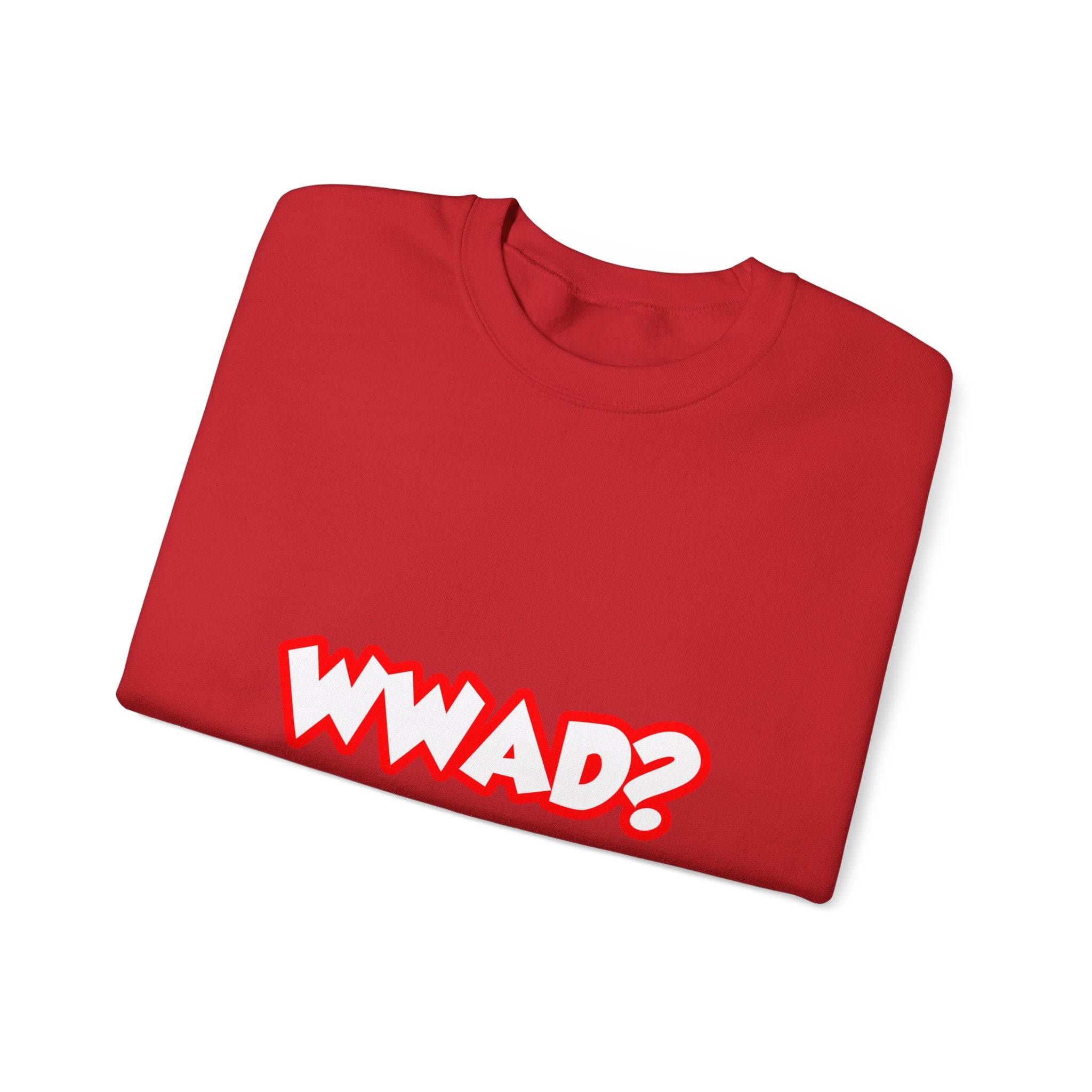 WWAD...What Would an Actuary Do - Unisex Heavy Blend™ Crewneck Sweatshirt