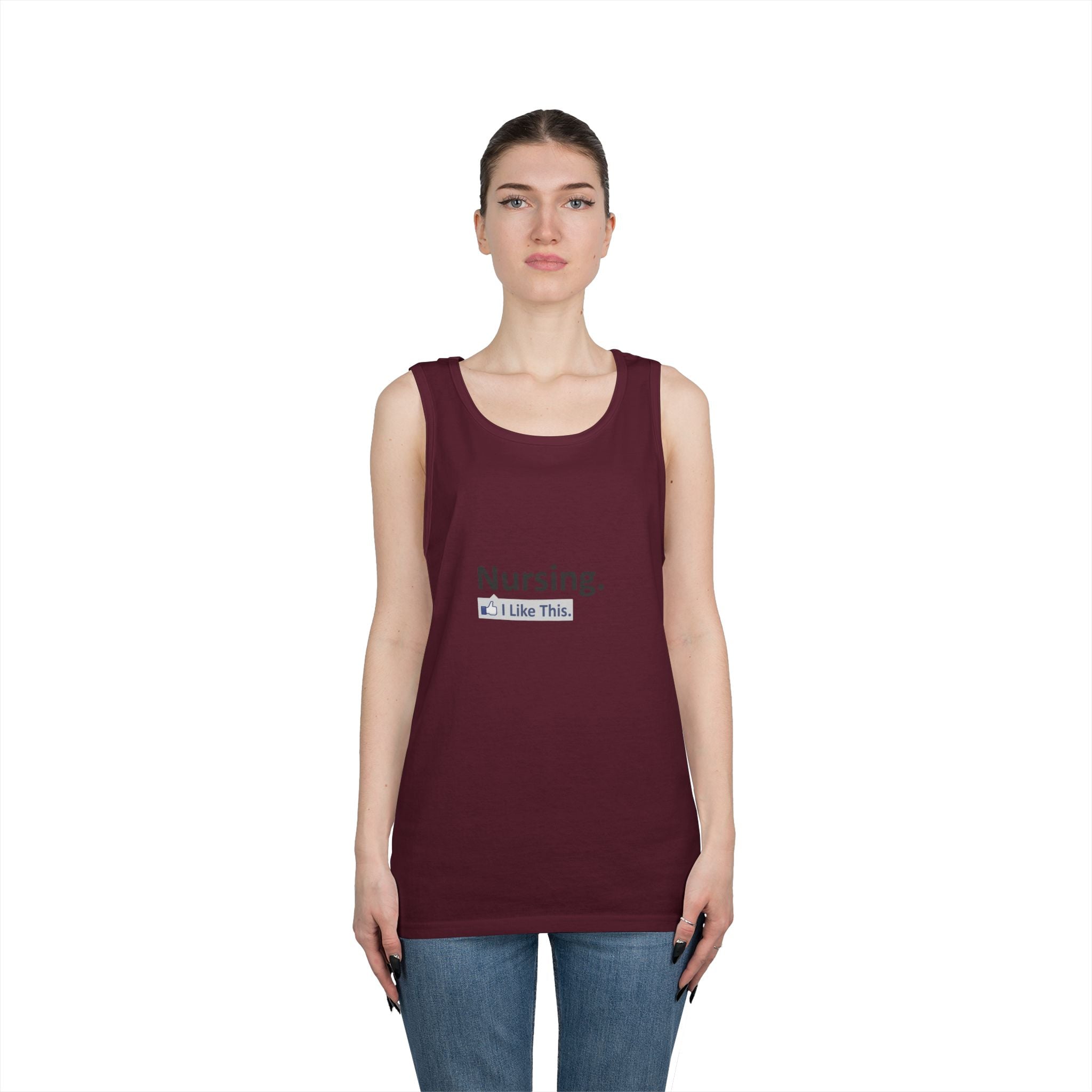 Nursing...I Like This - Unisex Heavy Cotton Tank Top