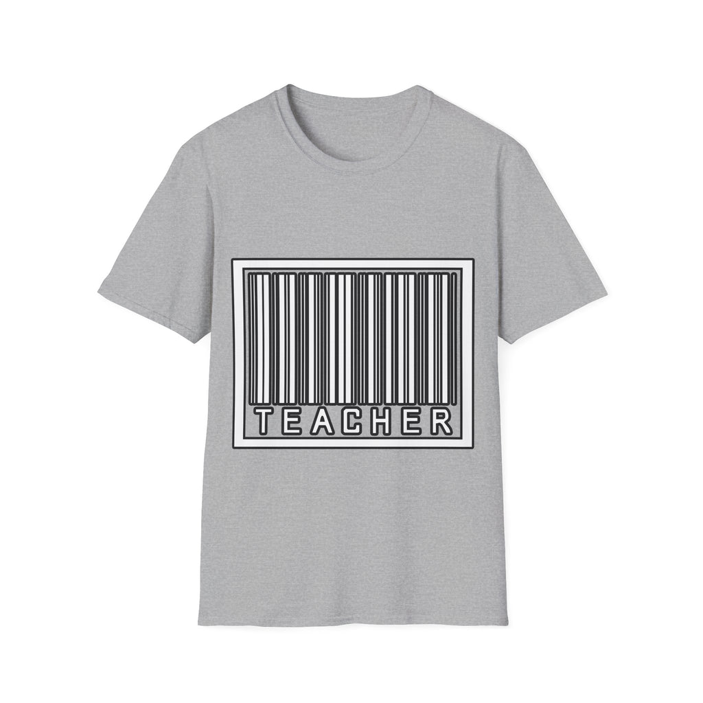 Barcode Teacher - Unisex Softstyle T-Shirt