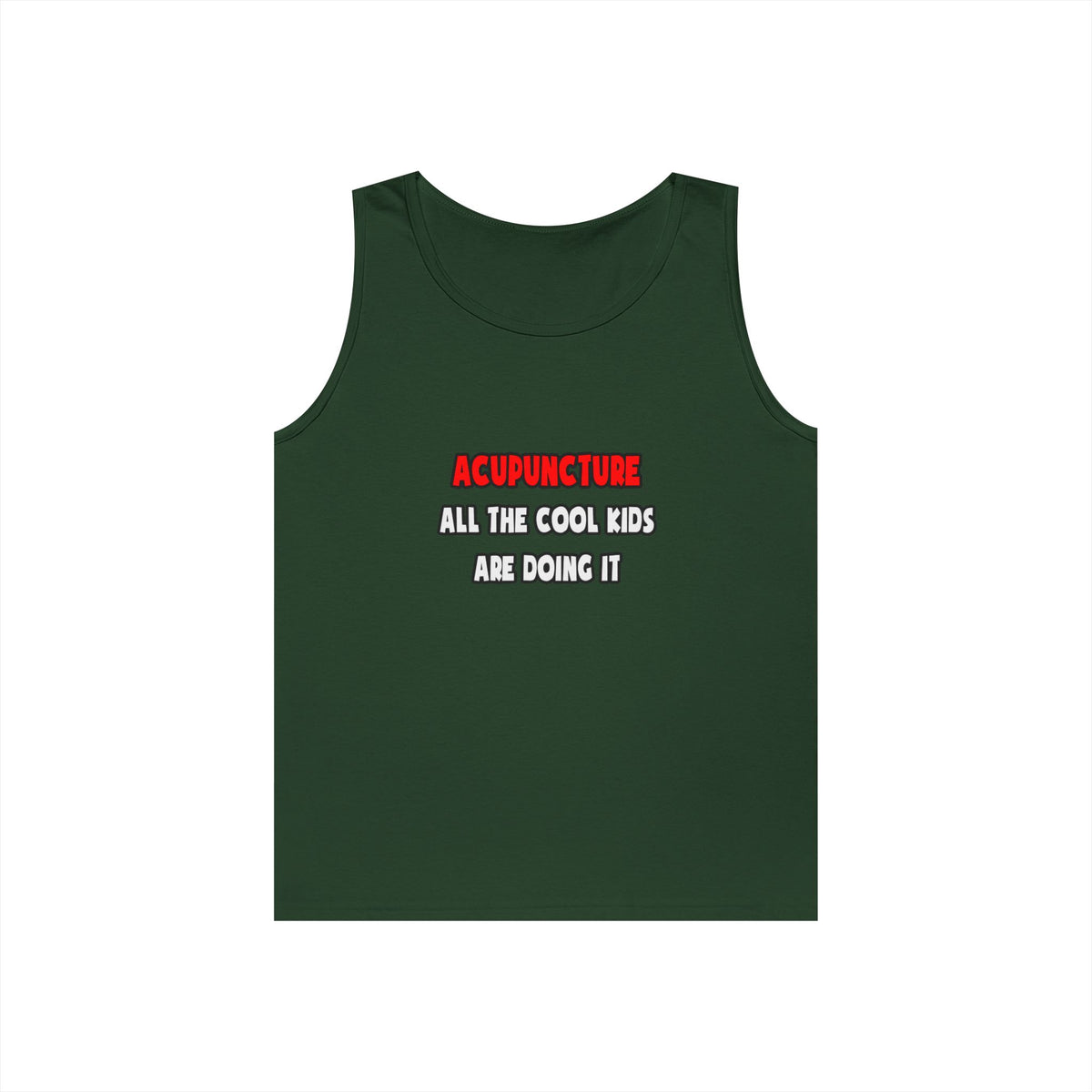 Funny Acupuncturist Shirts and Gifts - Unisex Heavy Cotton Tank Top