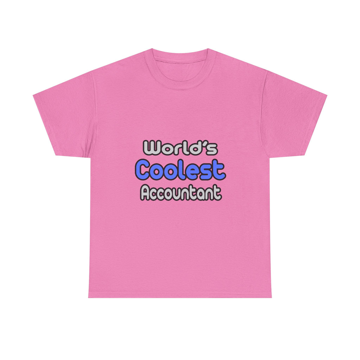 World's Coolest Accountant - Unisex Heavy Cotton Tee