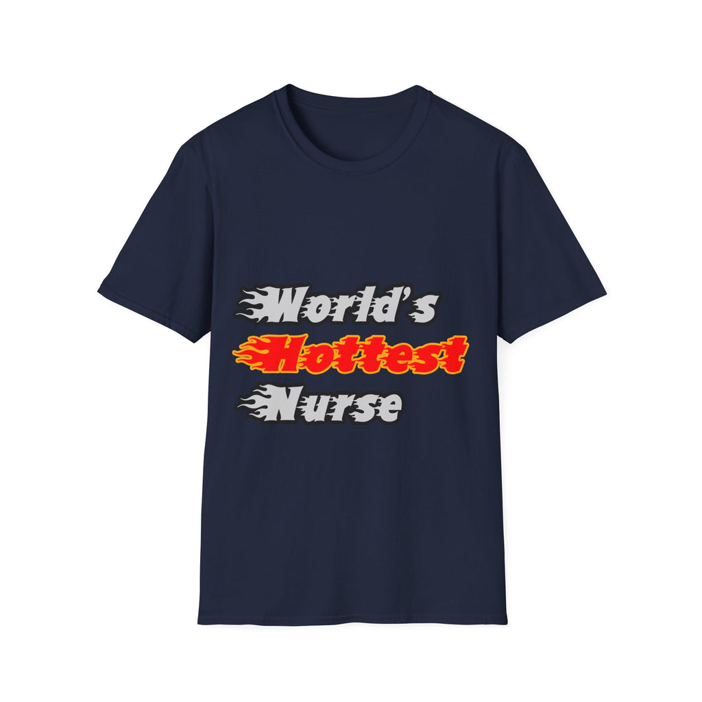 World's Hottest Nurse - Unisex Softstyle T-Shirt