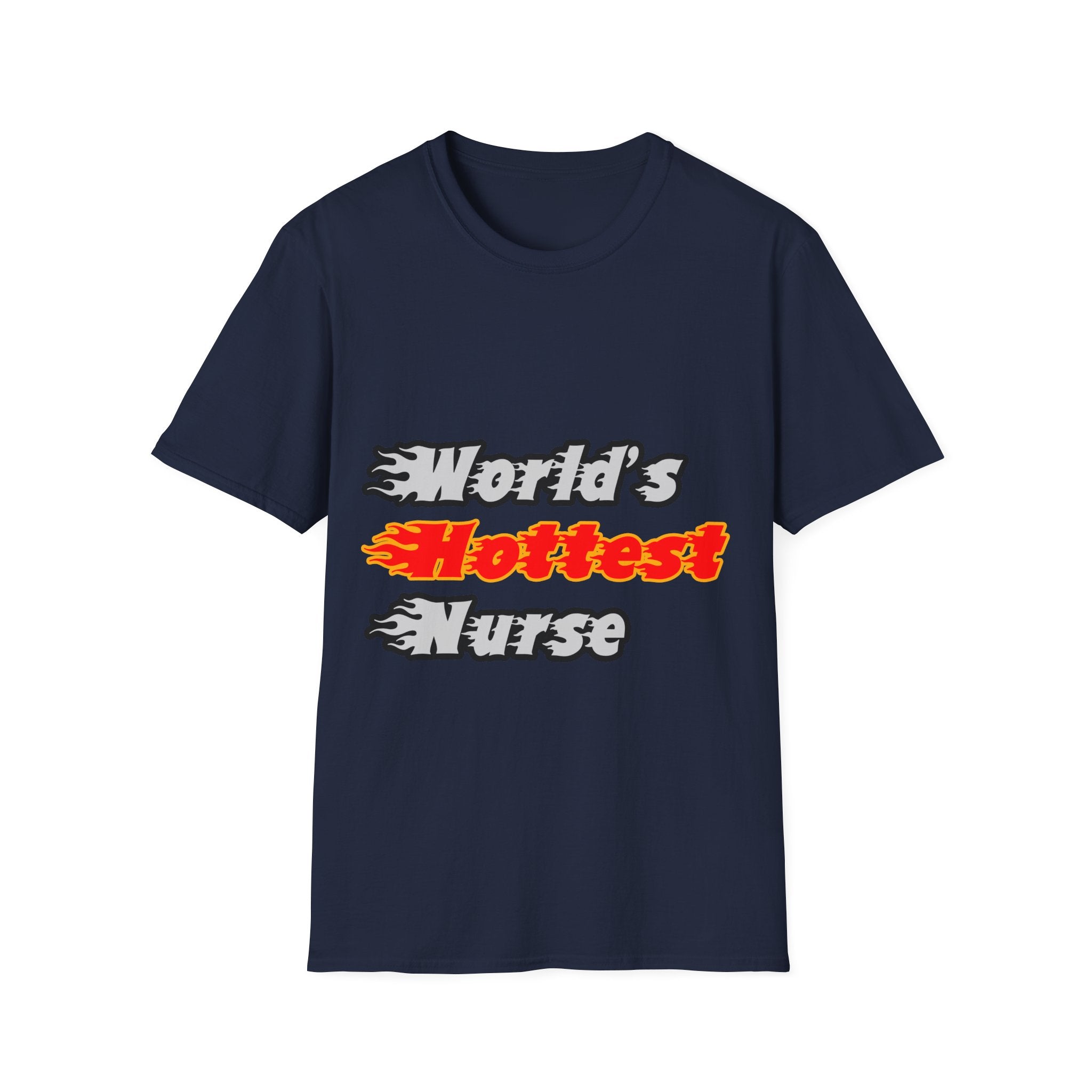 World's Hottest Nurse - Unisex Softstyle T-Shirt
