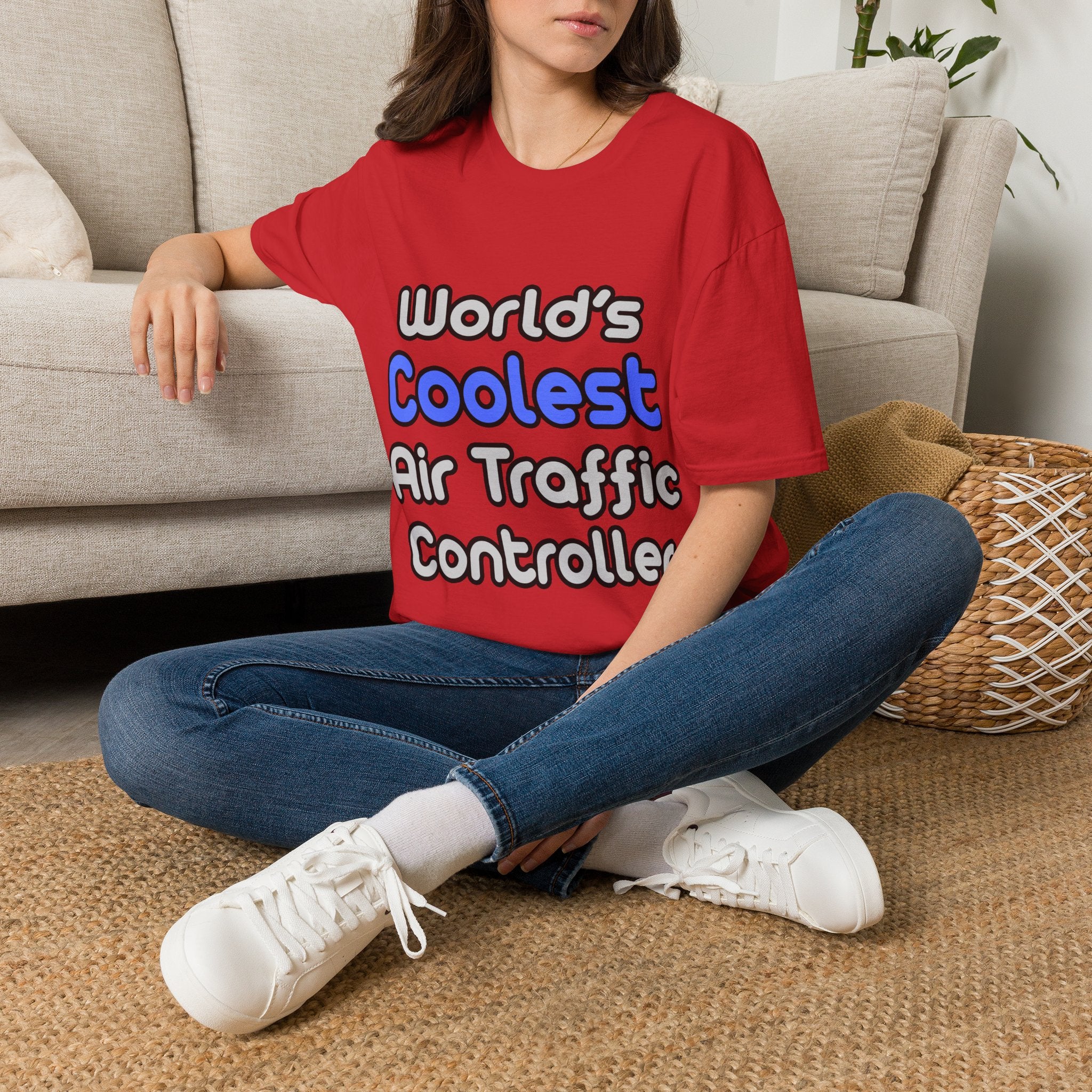 World's Coolest Air Traffic Controller - Unisex Softstyle T-Shirt