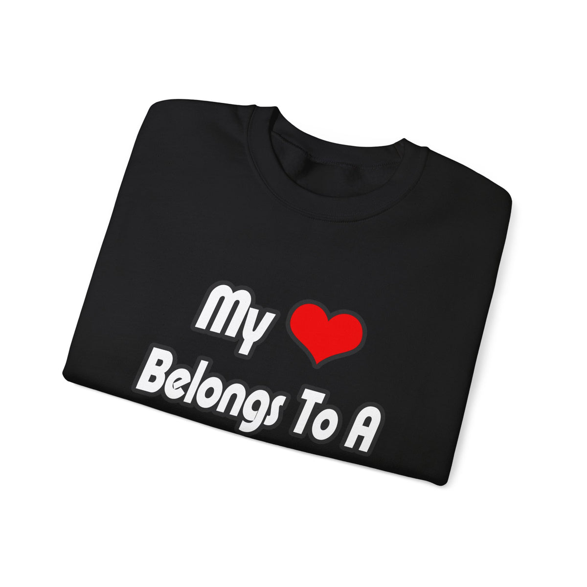 My Heart Belongs To A Doctor - Unisex Heavy Blend™ Crewneck Sweatshirt