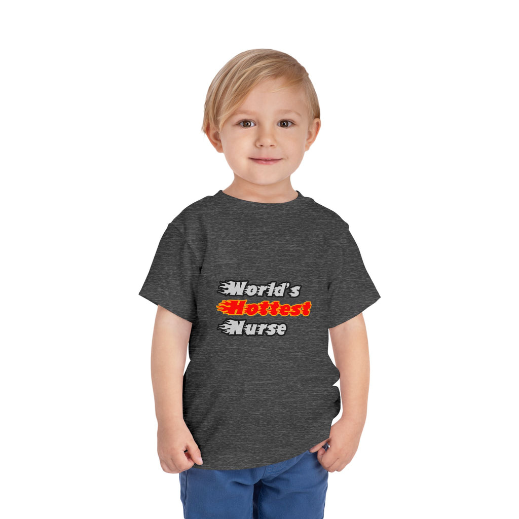 World's Hottest Nurse - Toddler Short Sleeve Tee