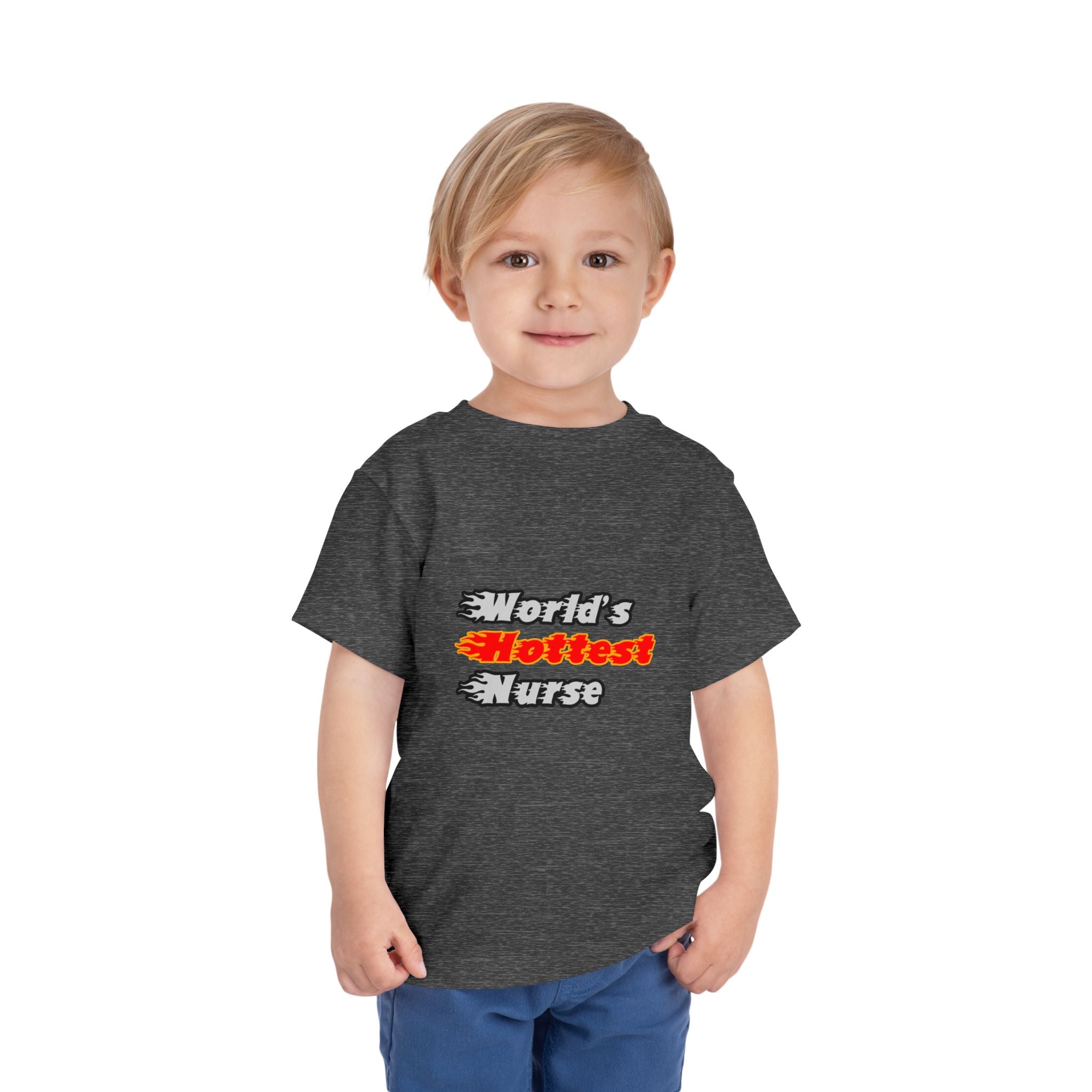 World's Hottest Nurse - Toddler Short Sleeve Tee