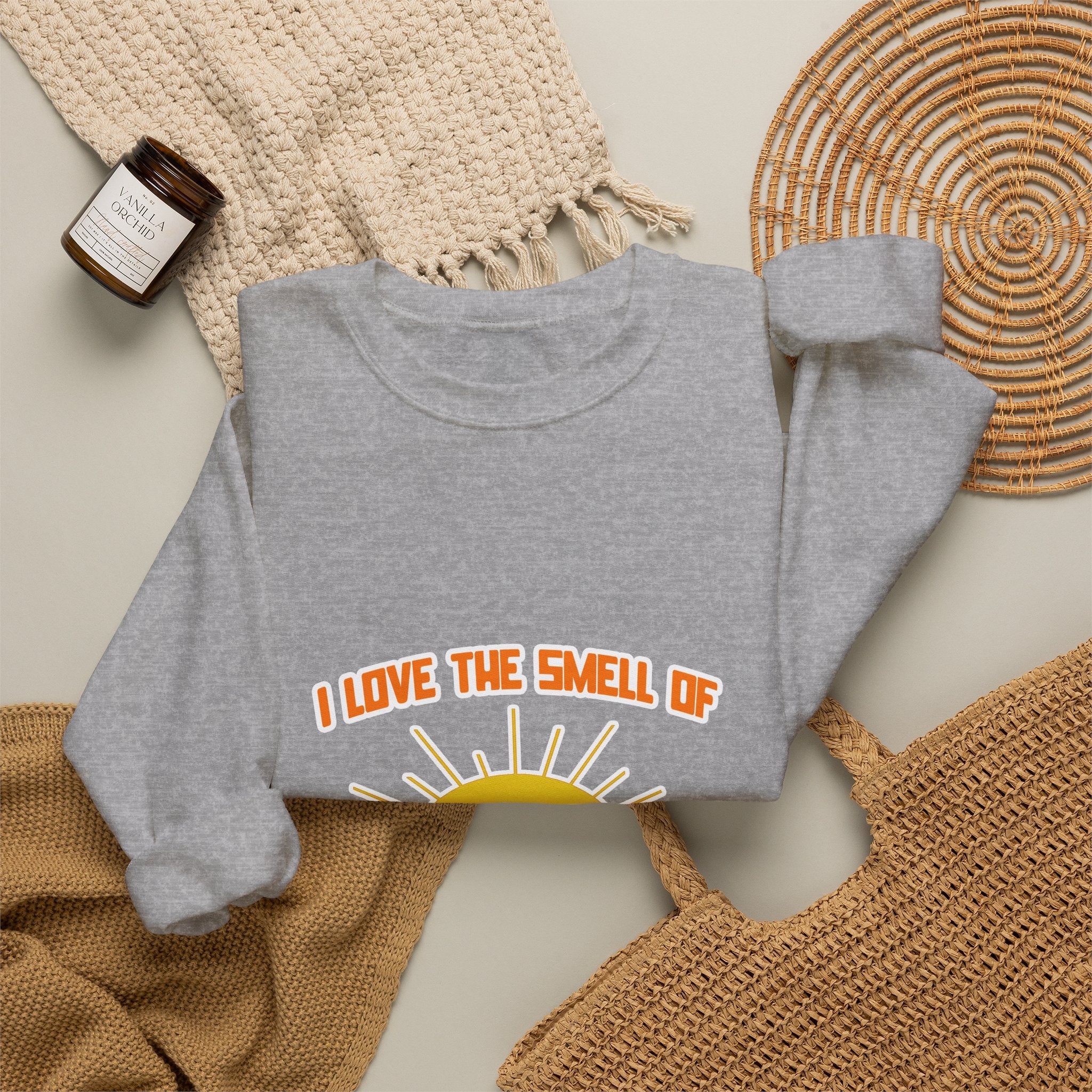 Smell of Engineering in the Morning - Unisex Heavy Blend™ Crewneck Sweatshirt