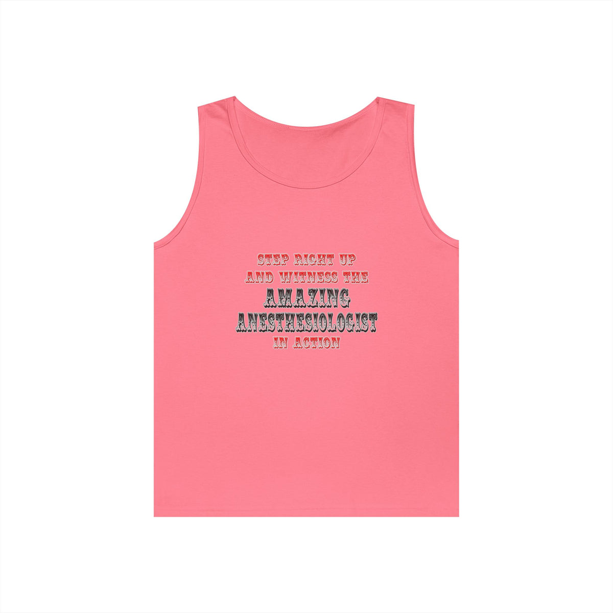 Amazing Anesthesiologist In Action - Unisex Heavy Cotton Tank Top