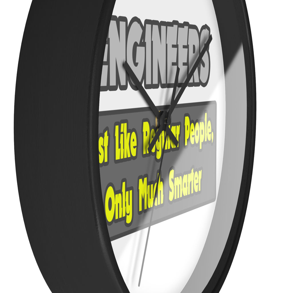 Engineers...Smarter - Wall Clock