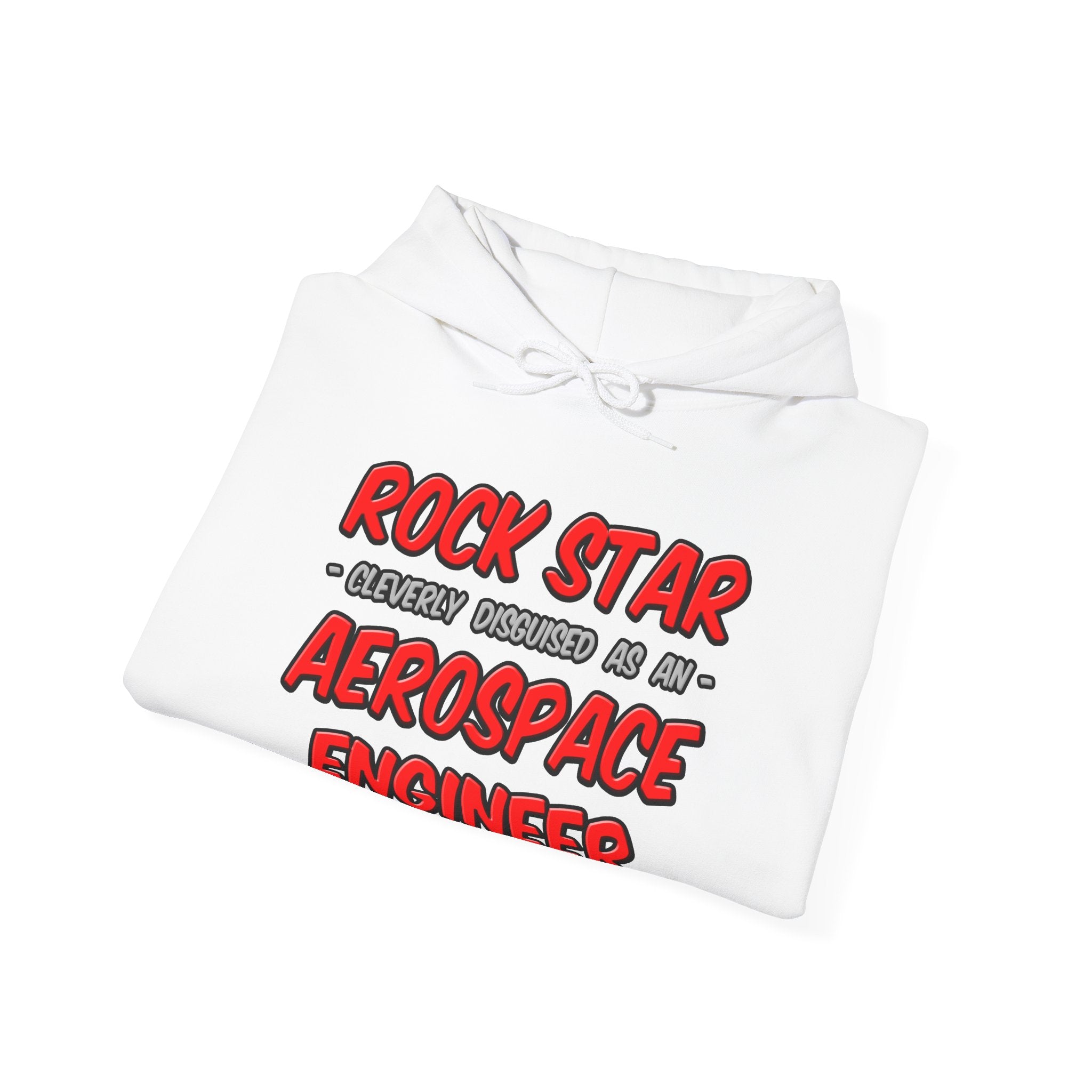 Rock Star...Aerospace Engineer - Unisex Heavy Blend™ Hooded Sweatshirt