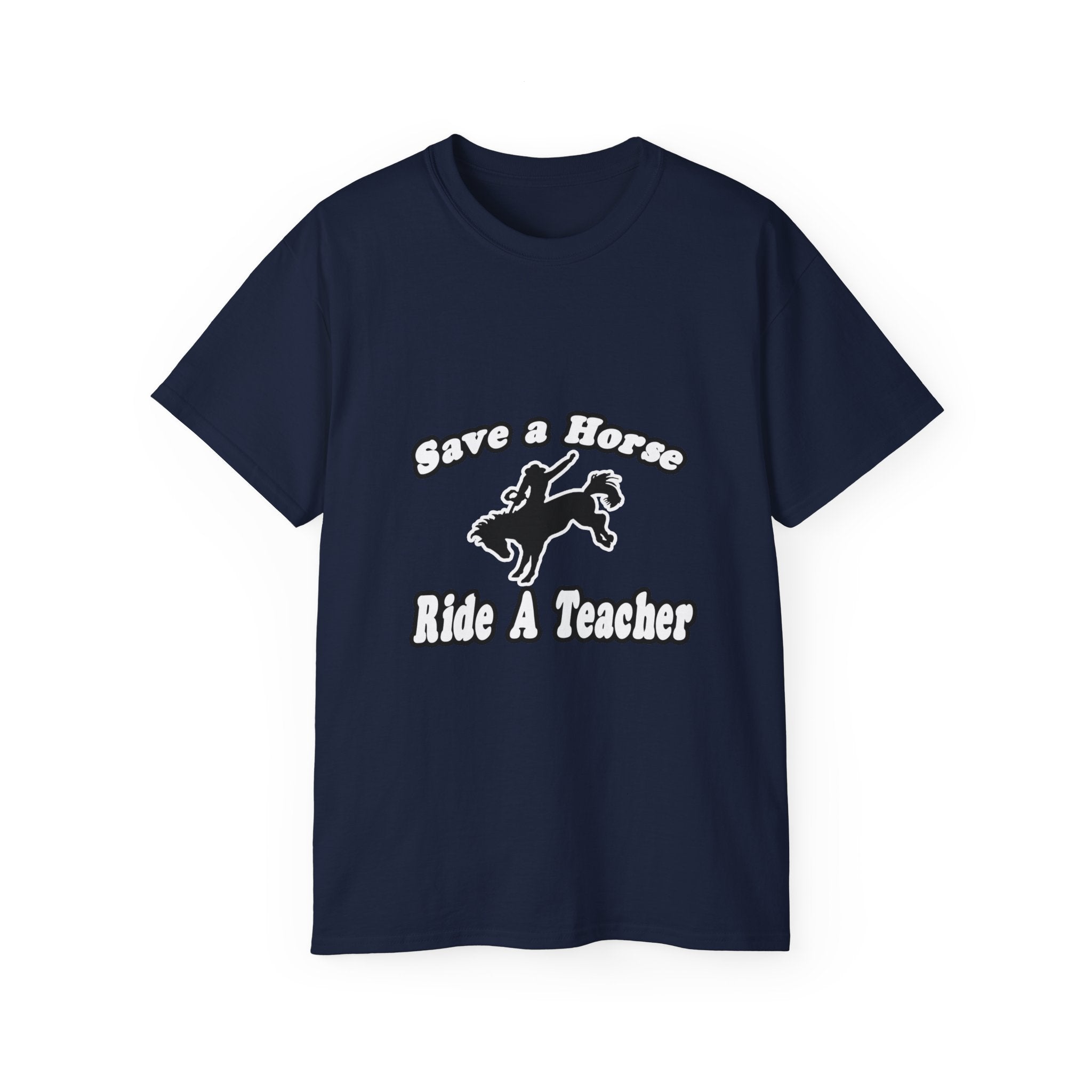 save horse ride teacher - Unisex Ultra Cotton Tee