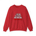Deal With It ... Funny Allergist - Unisex Heavy Blend™ Crewneck Sweatshirt