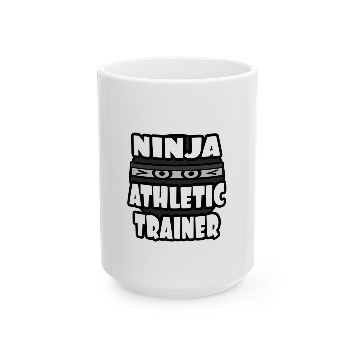 Ninja Athletic Trainer - Ceramic Mug, (11oz, 15oz)