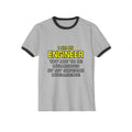 Engineer...Superior Intelligence - Unisex Cotton Ringer T-Shirt