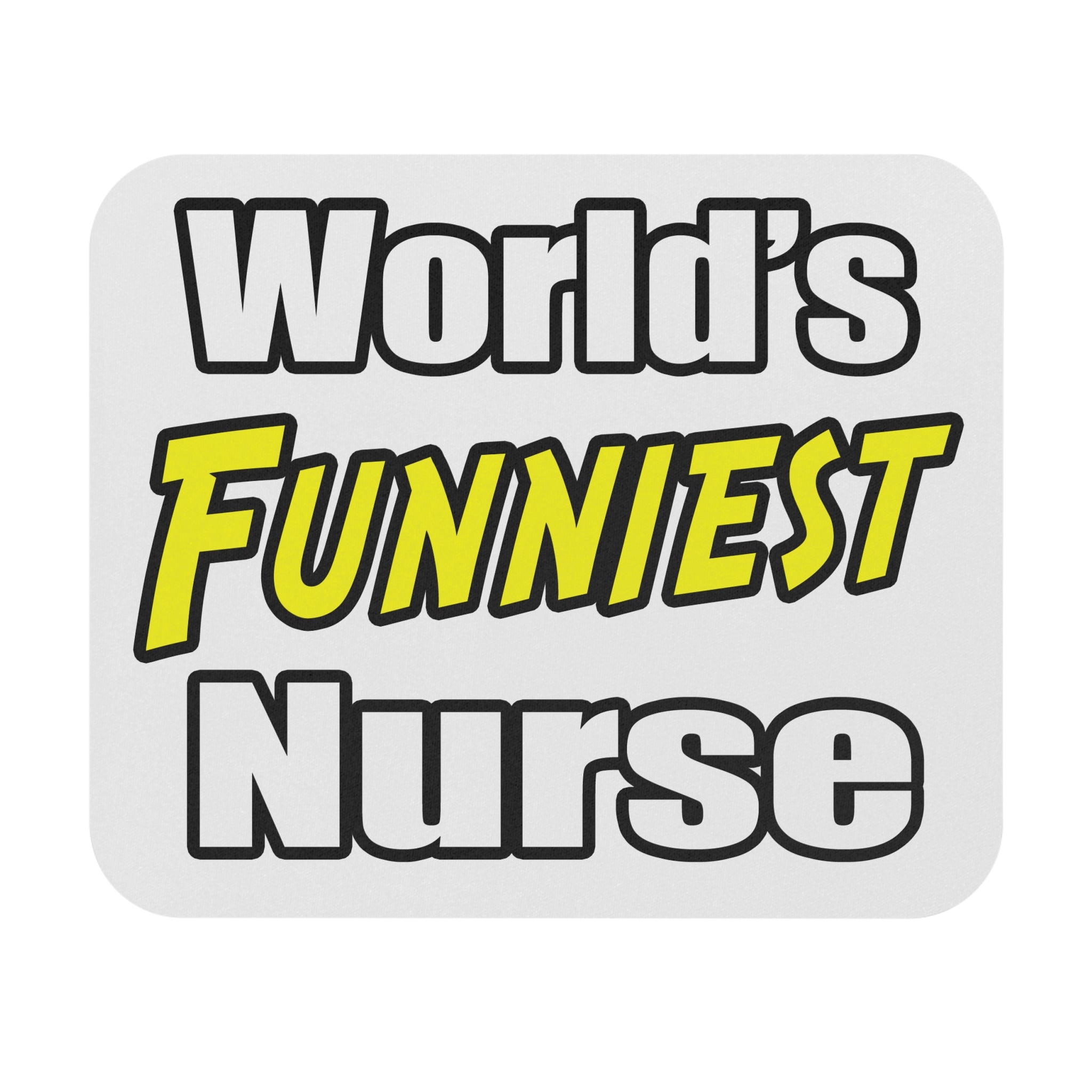 World's Funniest Nurse - Mouse Pad (Rectangle)