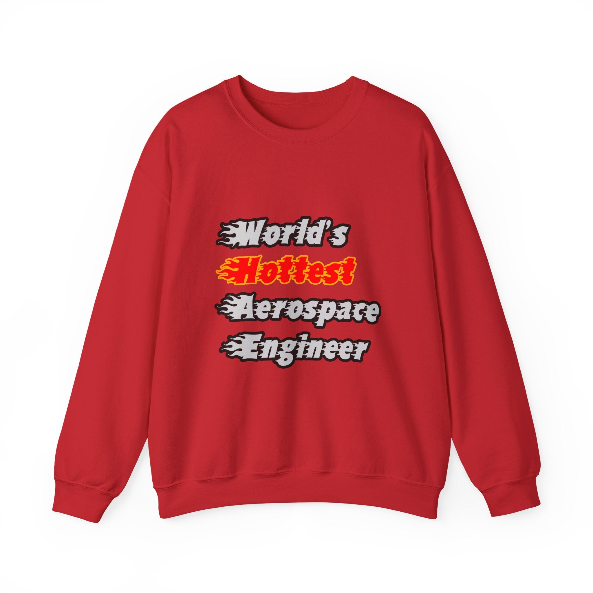 World's Hottest Aerospace Engineer - Unisex Heavy Blend™ Crewneck Sweatshirt