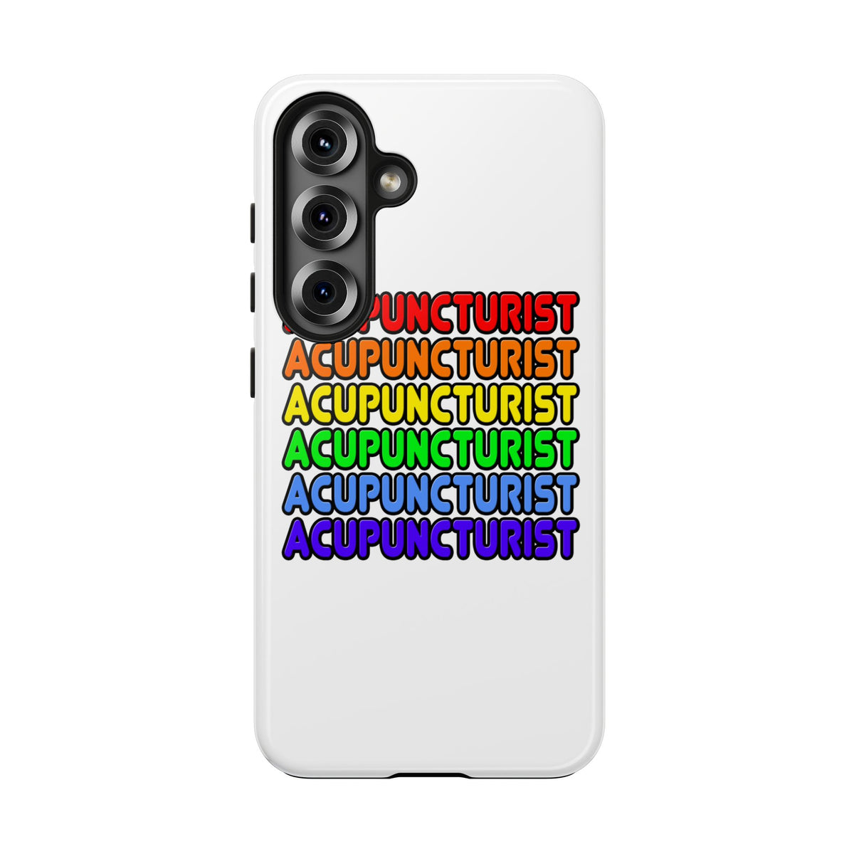 Rainbow Acupuncturist - Tough Phone Cases