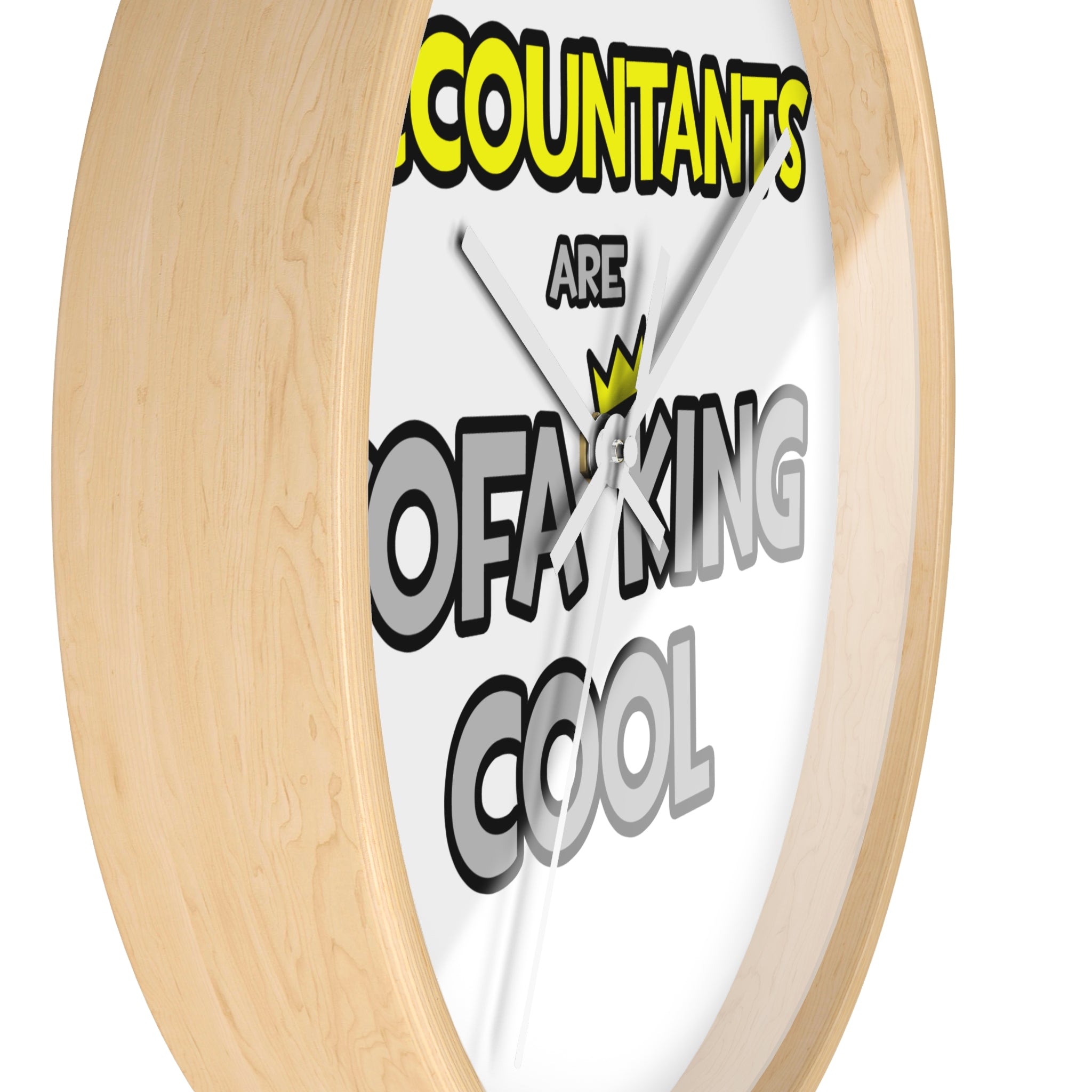 Accountants Are Sofa King Cool - Wall Clock