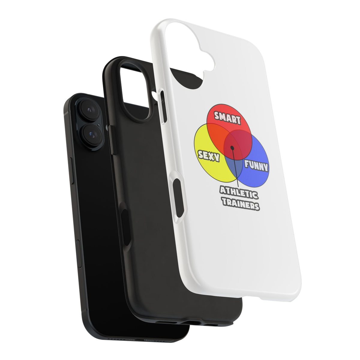 Venn Diagram .. Athletic Trainers - Tough Phone Cases