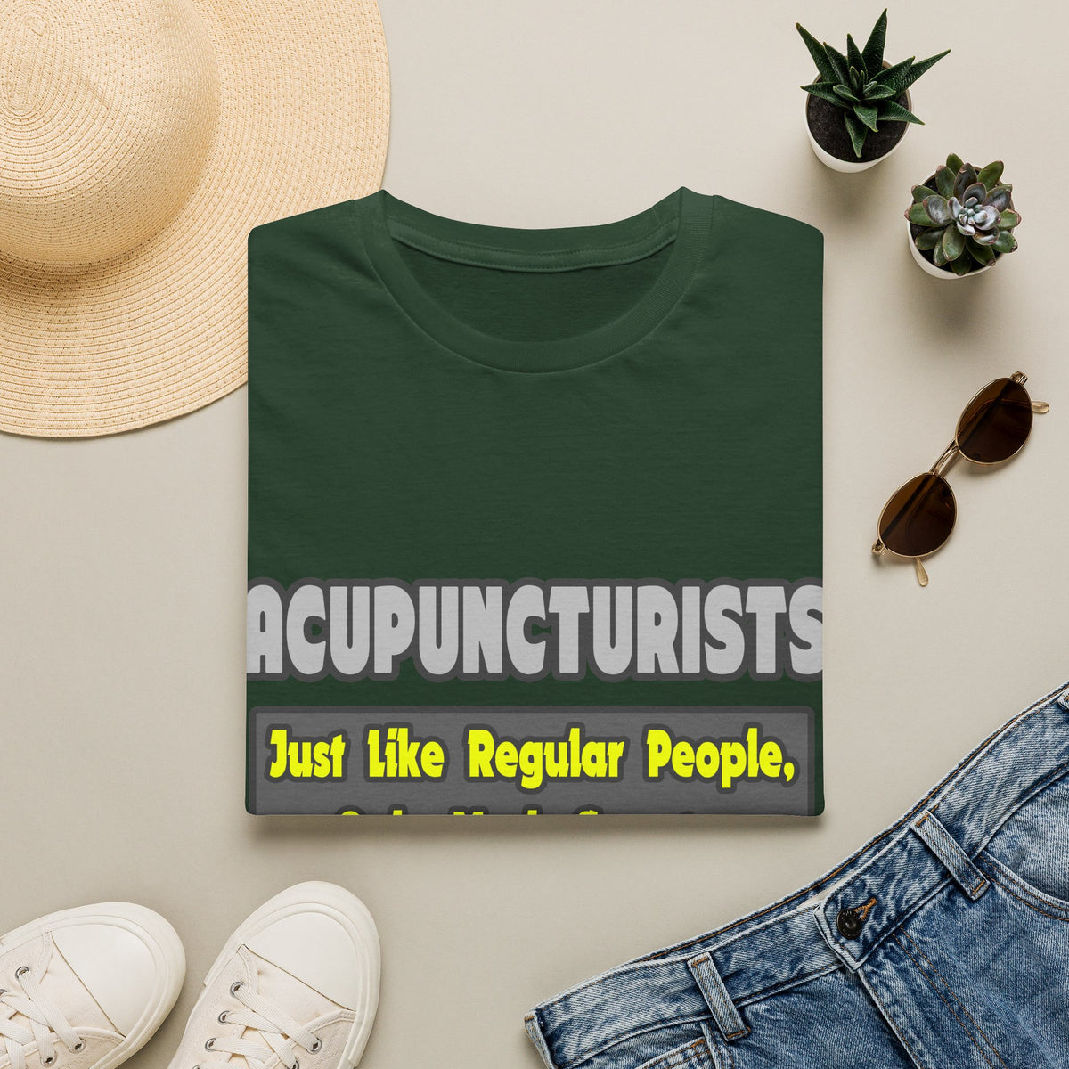 Acupuncturists .. Smarter - Unisex Softstyle T-Shirt