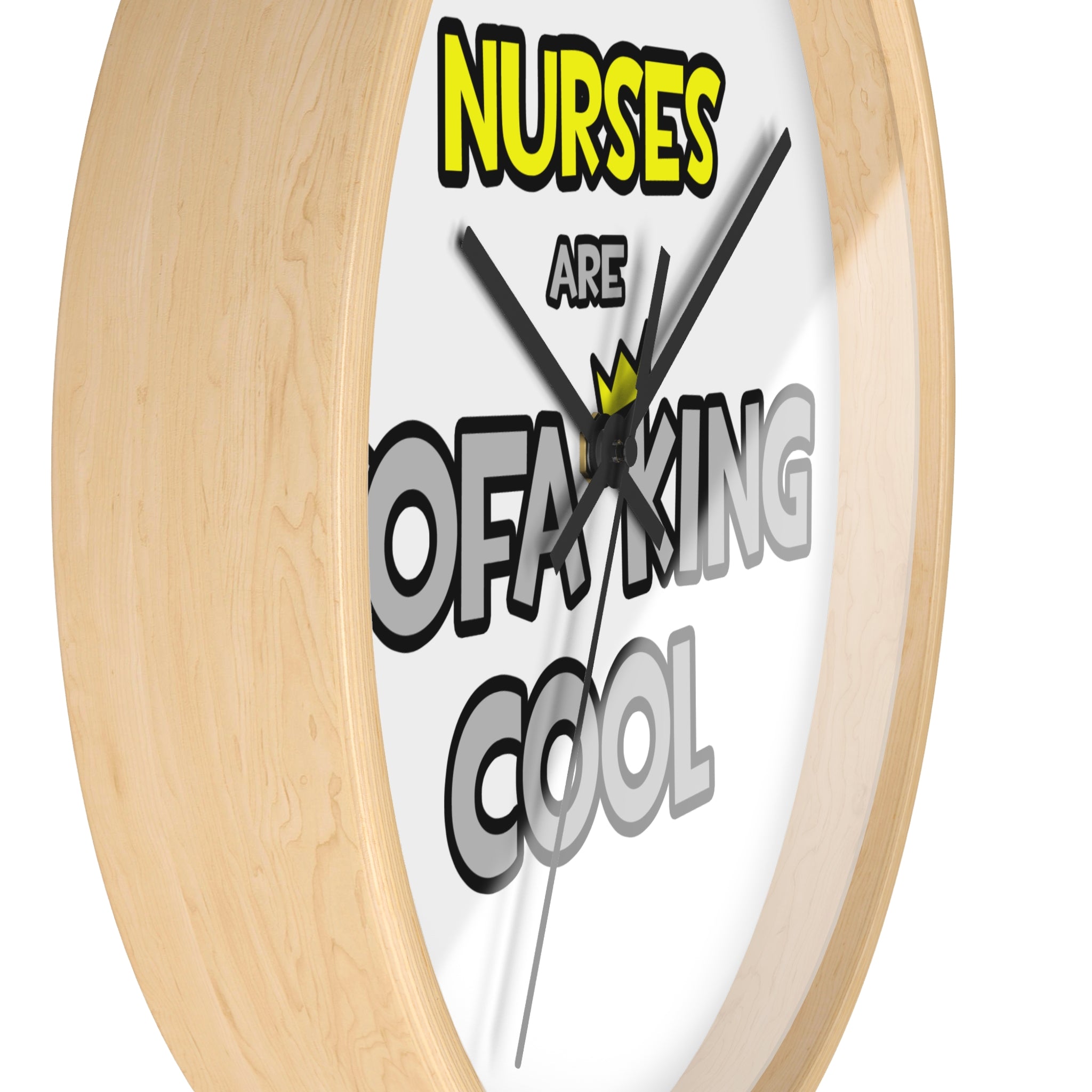Nurses Are Sofa King Cool - Wall Clock