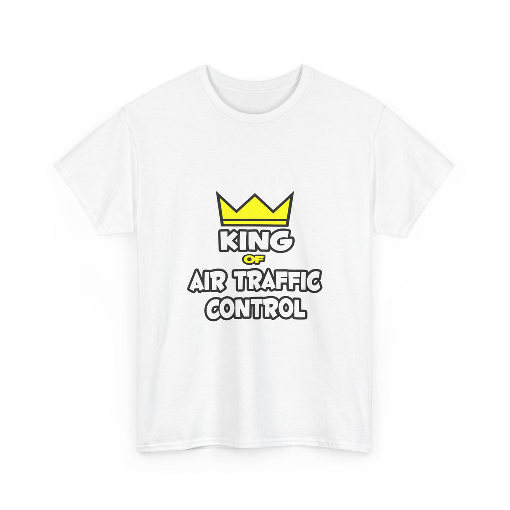 King of Air Traffic Control - Unisex Heavy Cotton Tee