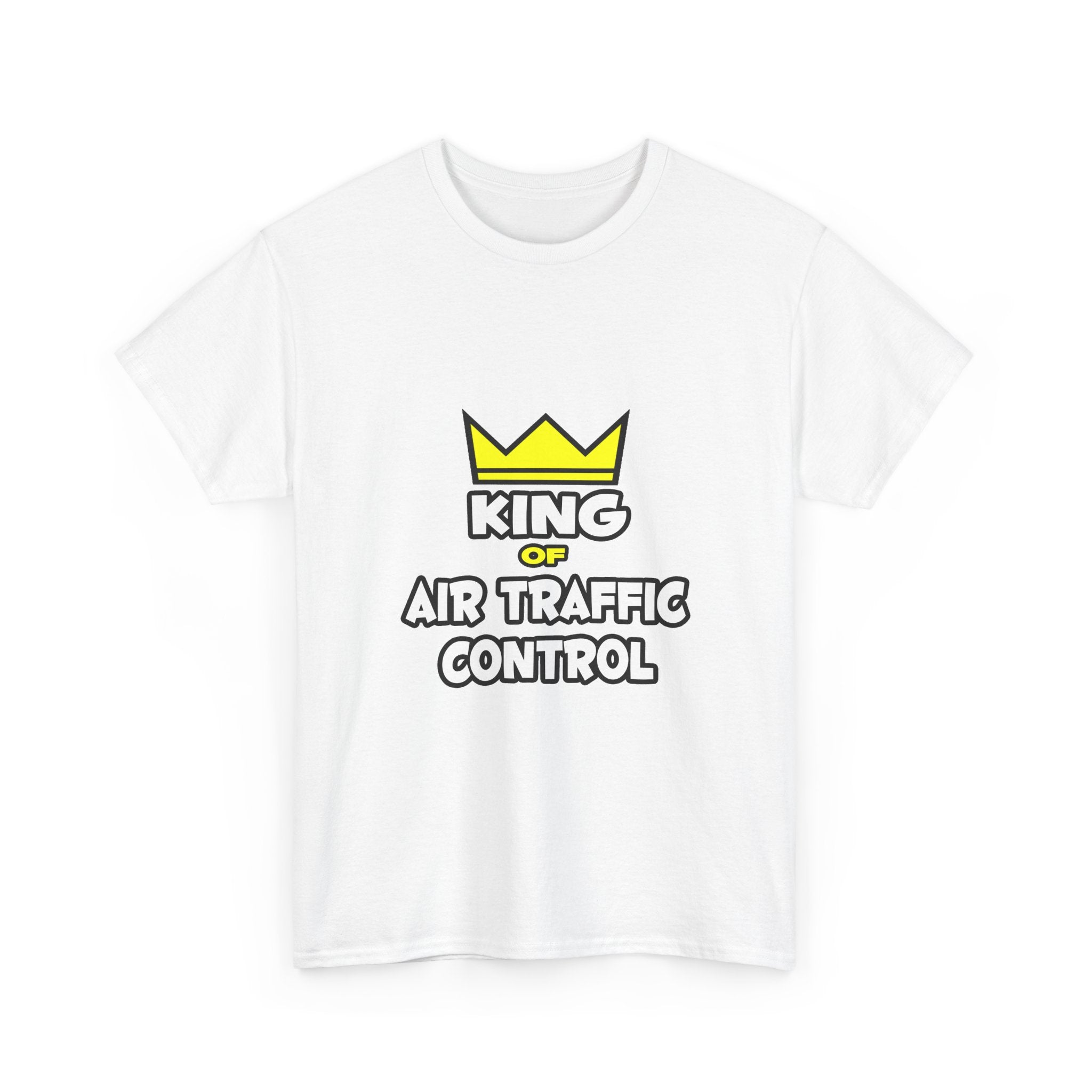 King of Air Traffic Control - Unisex Heavy Cotton Tee