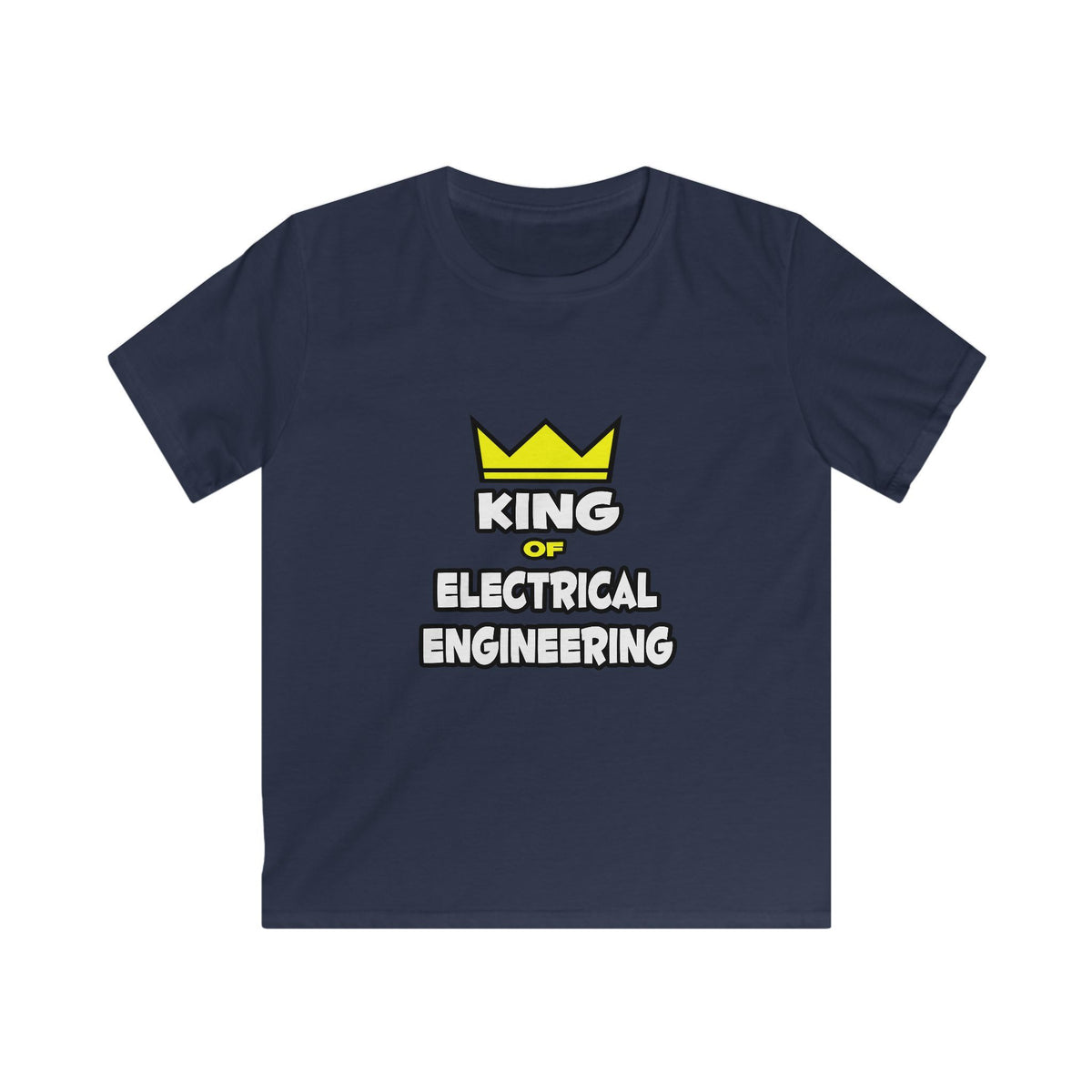 King of Electrical Engineering - Kids Softstyle Tee