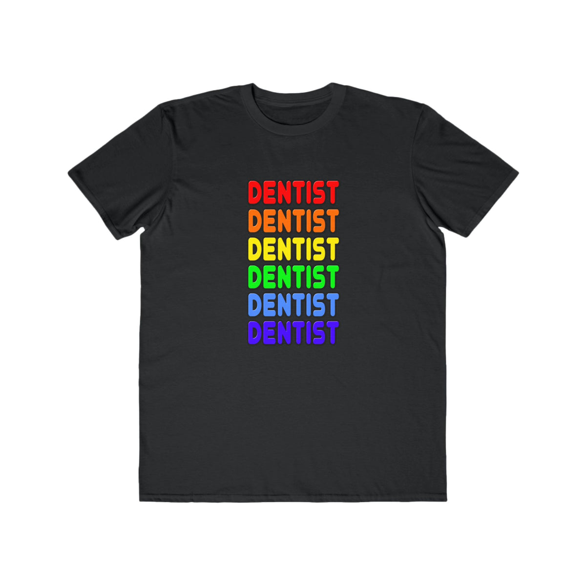 Rainbow Dentist - Men's Lightweight Fashion Tee