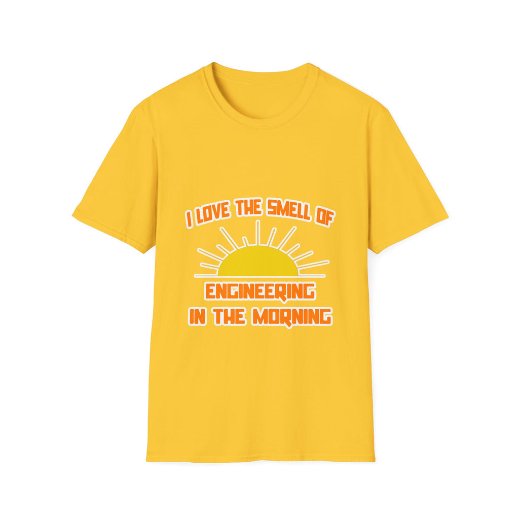 Smell of Engineering in the Morning - Unisex Softstyle T-Shirt