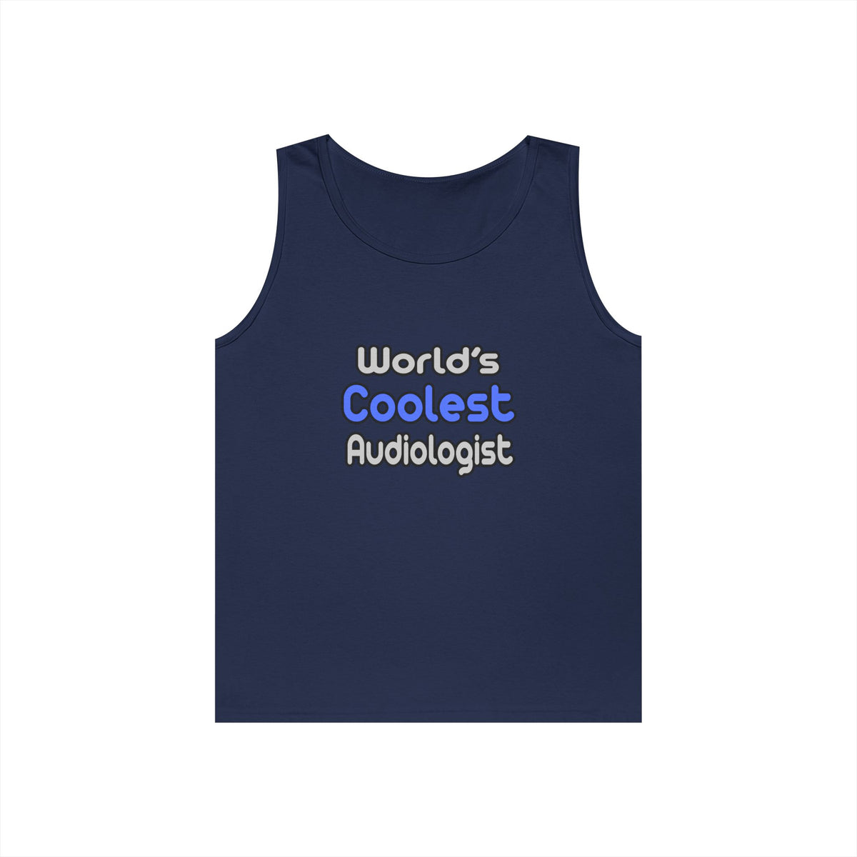 World's Coolest Audiologist - Unisex Heavy Cotton Tank Top