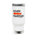 World's Hottest Cardiologist - Stainless Steel Travel Mug with Handle, 14oz