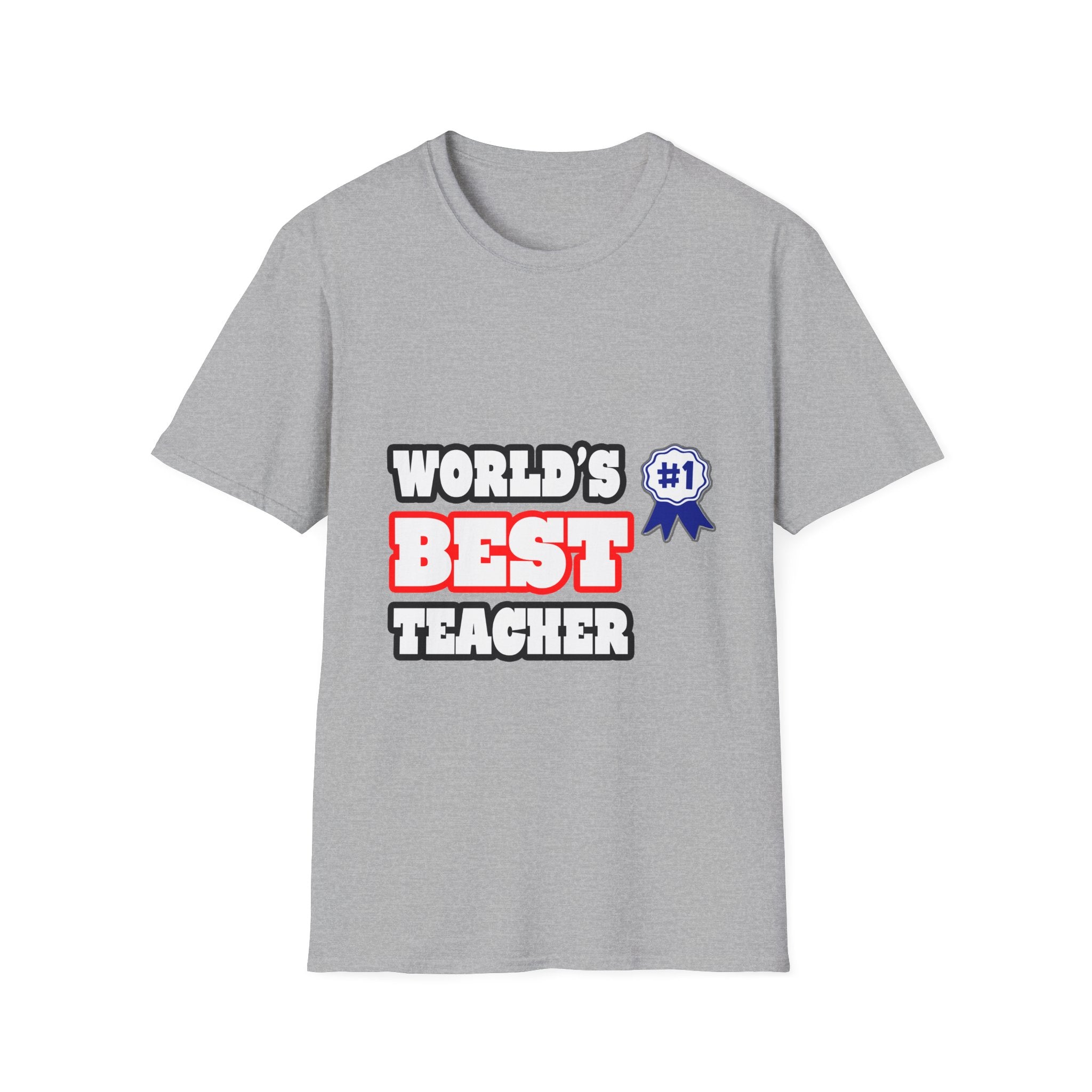 World's Best Teacher - Unisex Softstyle T-Shirt