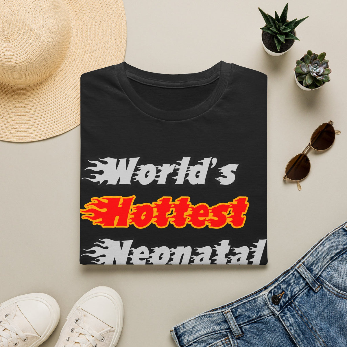 World's Hottest Neonatal Nurse - Unisex Softstyle T-Shirt