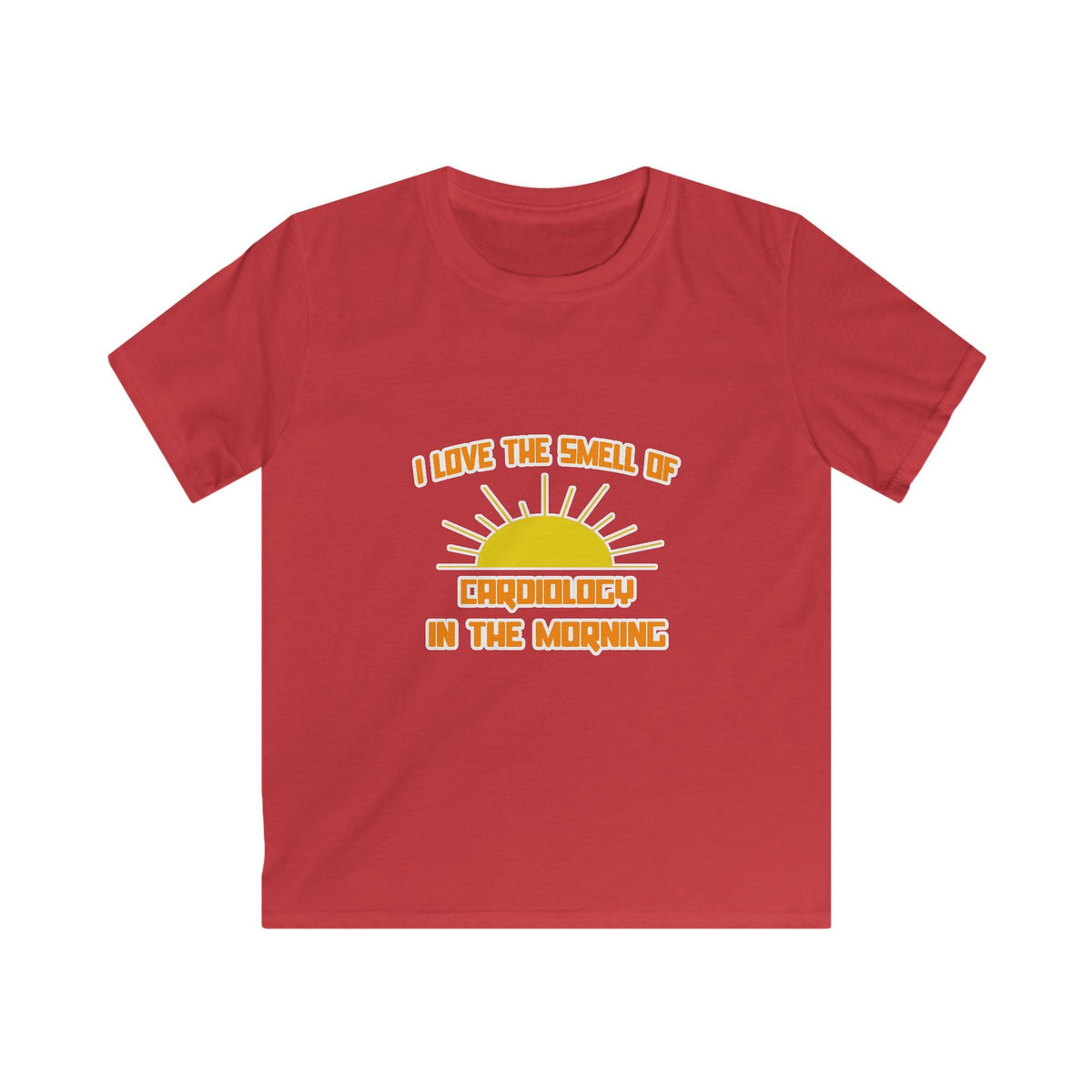 Smell of Cardiology in the Morning - Kids Softstyle Tee