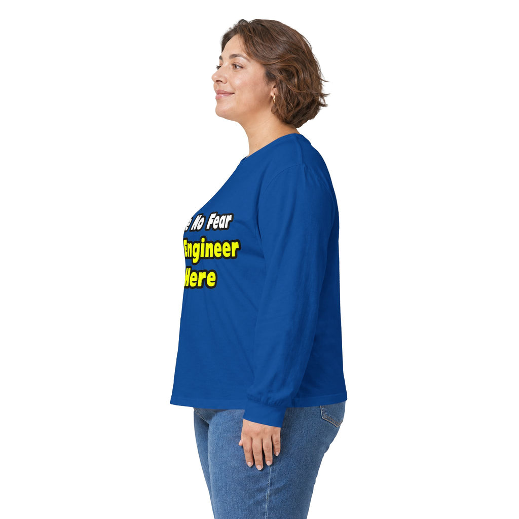 No Fear, The Engineer Is Here - Unisex Ultra Cotton Long Sleeve Tee