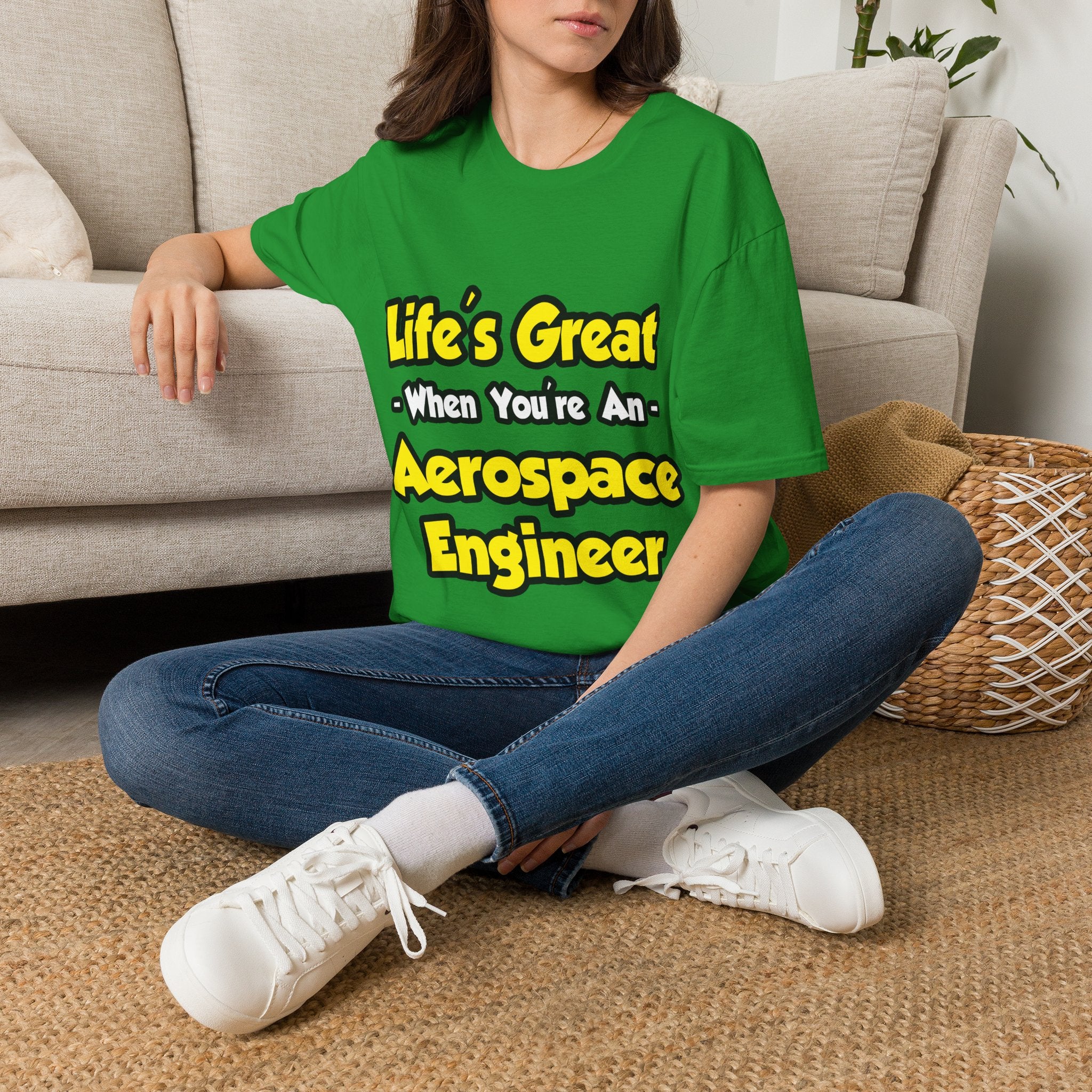 Life's Great...Aerospace Engineer - Unisex Softstyle T-Shirt