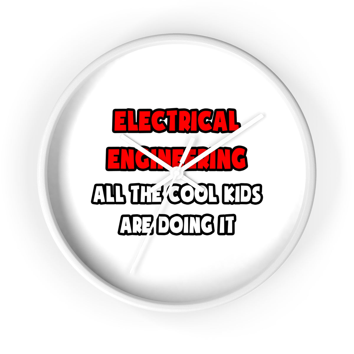 Funny Electrical Engineer Shirts and Gifts - Wall Clock