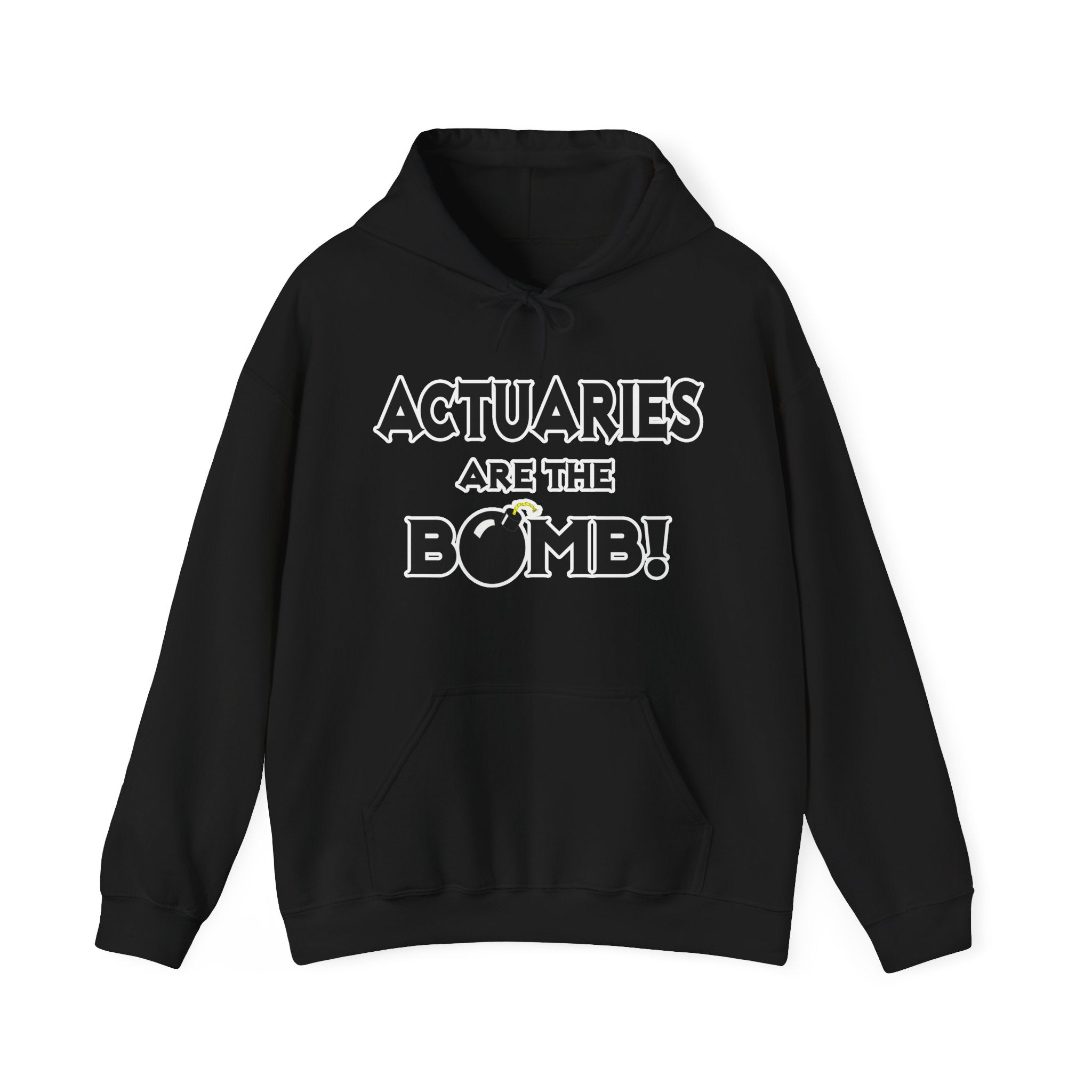 Actuaries Are The Bomb! - Unisex Heavy Blend™ Hooded Sweatshirt